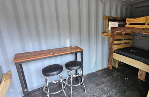 Mohawk Cabin | Container Conversion at the property of the Historic Ahmeek Copper Mine!!