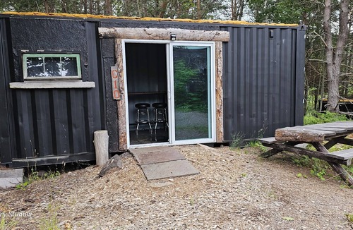 Mohawk Cabin | Container Conversion at the property of the Historic Ahmeek Copper Mine!!