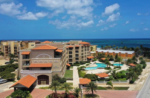 Oranjestad-West Condo | COZY EAGLE BEACH VIEW CONDO