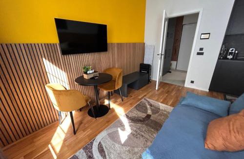 Smichov Apartment | Modern Escape in Award-Winning Residence