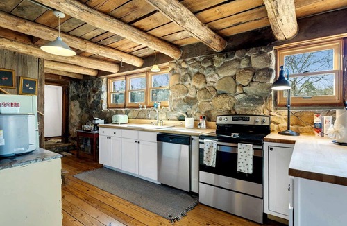 Allegan Cabin | Rustic Barn Retreat with Hot Tub, Sauna & Alpacas Near Saugatuck in Allegan, Michigan