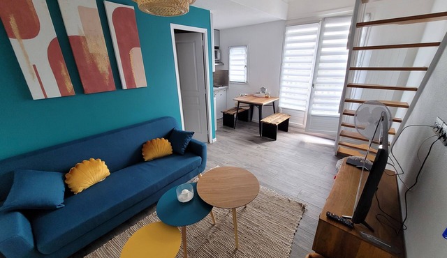 Appartement de Charme Dans Résidence Sécurisée Avec Balcon et Piscine Chauffée in Guérande