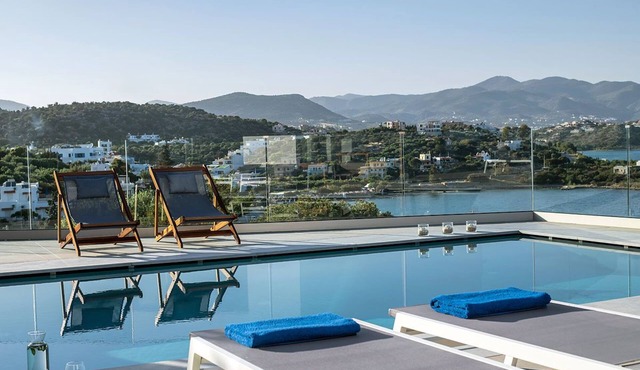 Blue Senses Sea View Villa with a heated pool 2 in Agios Nikolaos