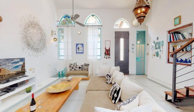 Bohemian Villa Rooftop in Neve Tzedek by HolyGuest in Tel Aviv