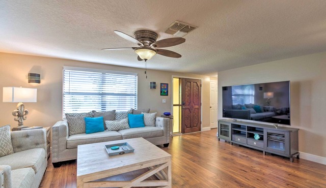 Canalfront Home w/Dock & Access to Gulf of Mexico in Hudson