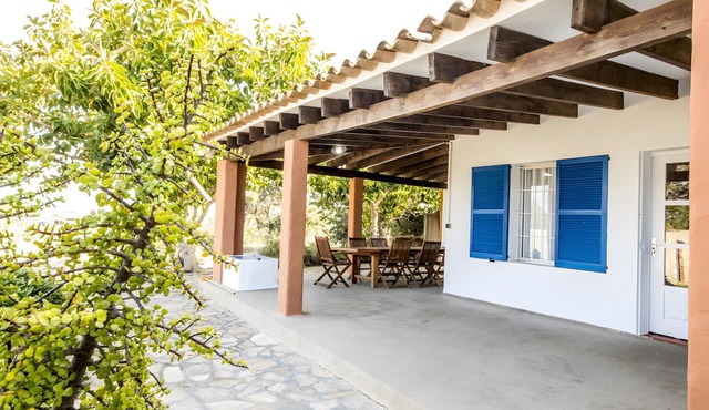 Casa Rita in Formentera with Sea Views in Sant Ferran de ses Roques