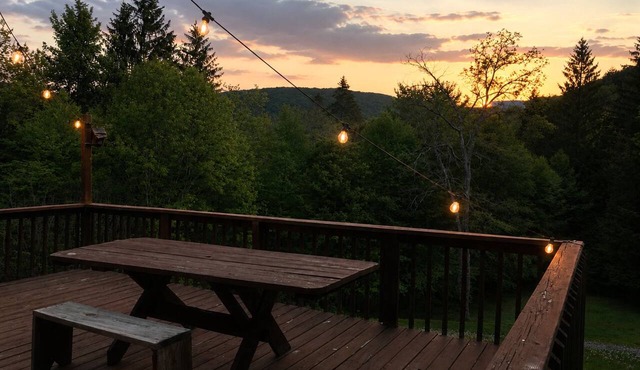 Catskills Mountain Escape with Private Trail & Creek in Delhi