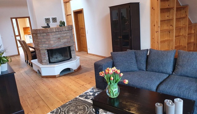 Cozy attic apartment on the Auenhof in Wustermark in Havelland in Wustermark