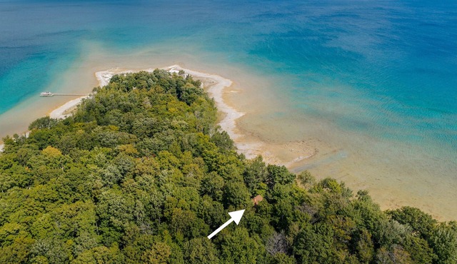 East Beach Cottage: Sandy | Secluded | 3 King Beds in Omena
