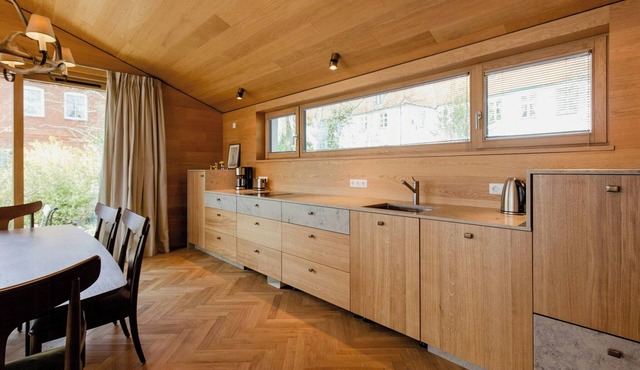 Eider river design flat in architect house in Stapel