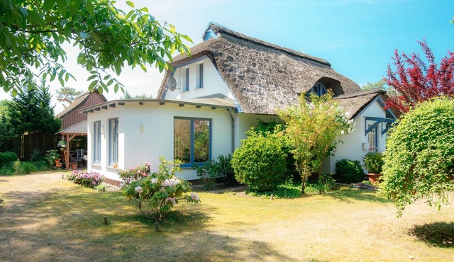 Ferienhaus Ankerherz - The house by the sea, 50 m to the beach and 800 square meter garden in Wustrow