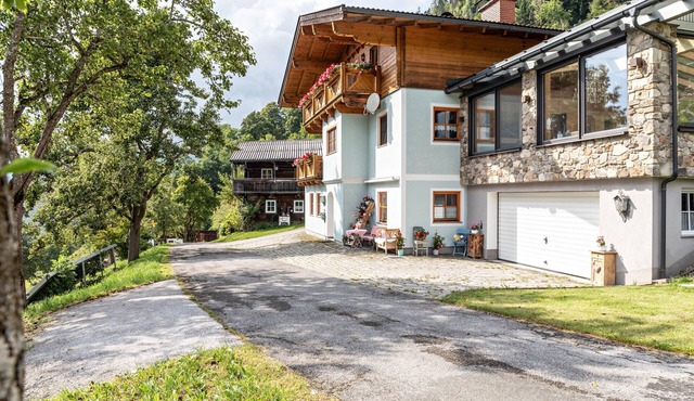 Holiday Apartment 'Biobergbauernhof Bergzeit' with Mountain View, Private Terrace and Wi-Fi in Goldegg