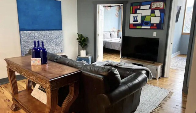 Huge Windows Downtown 2Bd Apt w/Main Strip Access in Glens Falls