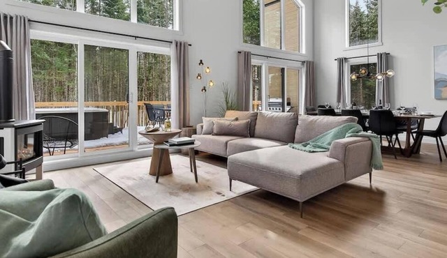 Hyttekos | 12 guests | Spa & cozy retreat in Shannon