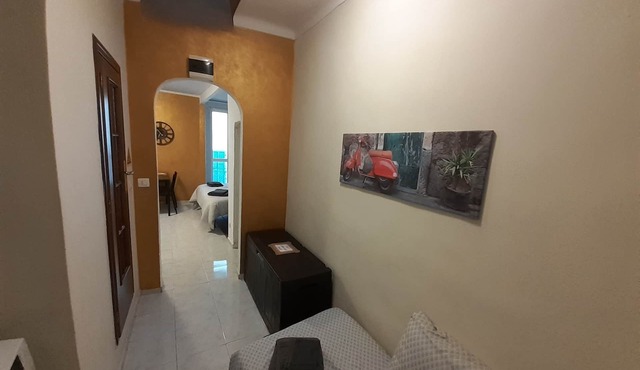 L'arco. spacious studio apartment in the center of Sanremo in Sanremo