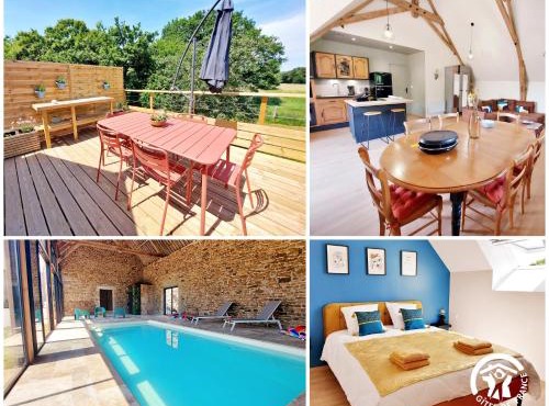 Le Logis des Vallées, 6/7 pers avec piscine et sauna in Ambrieres Les Vallees
