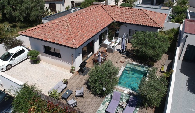 Maison Neuve Face à la Réserve Naturelle du Bagnas in Marseillan