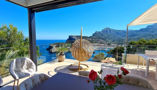 Miramar - Exclusive villa with pool, sea & Tramuntana views, Port de Sóller in Port de Sóller
