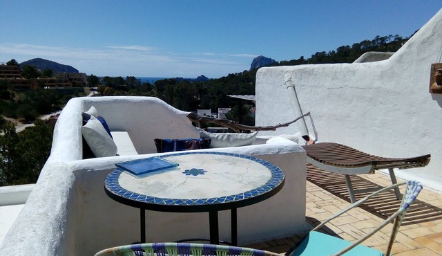 Na Sabina Ibiza style, views from private terraces in Sant Josep de Sa Talaia
