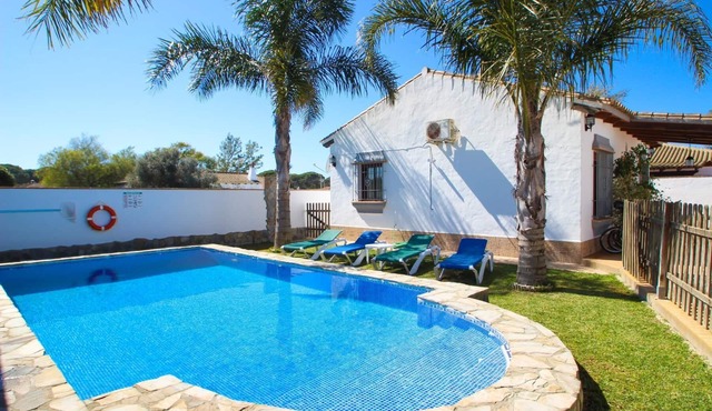 Private pool, enclosed property, beautiful terrace, free WiFi - Casa Alfonso - in Conil de la Frontera