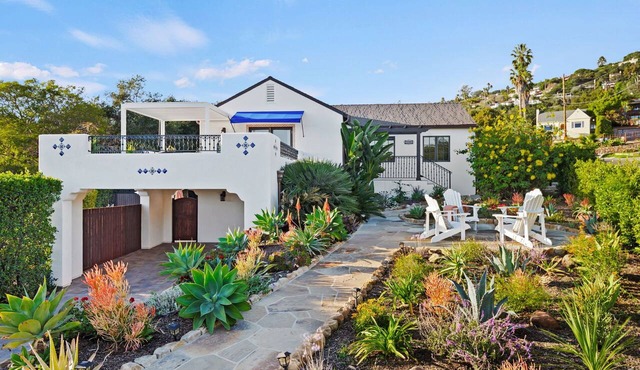 Quintessential Spanish-Style Home With Enchanting Details! in Santa Barbara