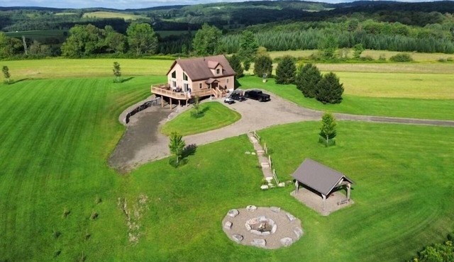 Skyview Acres - Stunning 360° views, a short drive to Cooperstown in Burlington Flats
