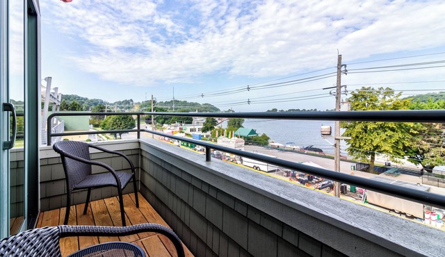 The Best Views of Grand Haven Channel & Lake Michigan from Brezza Di Lago 11 in Grand Haven