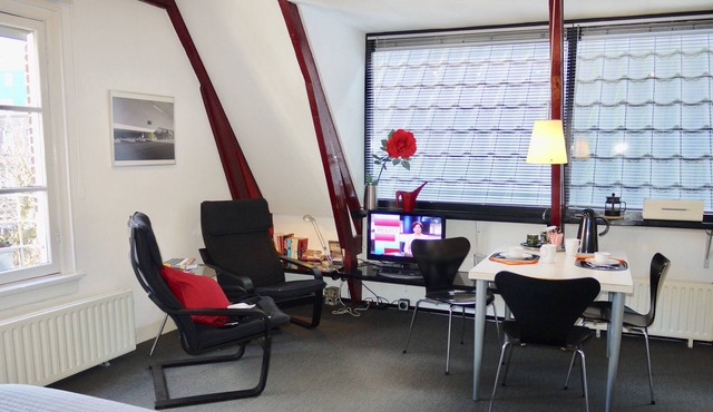 The Red Studio Apartment Palamedes in Amsterdam