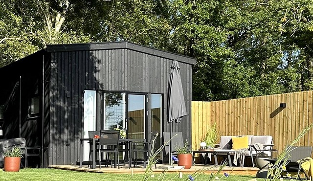 Tiny house near Lund with countryside views in Malmo