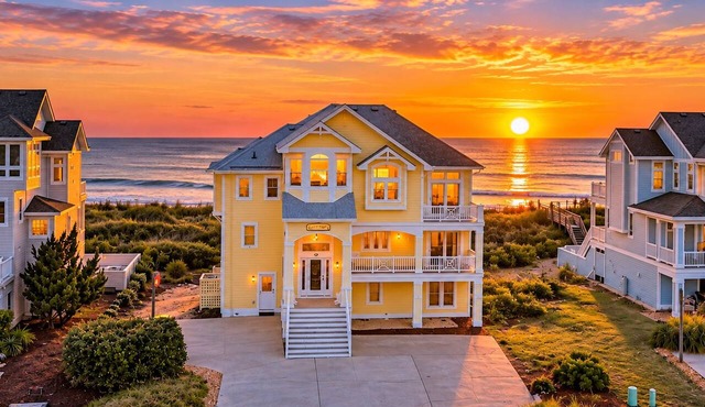 🌊 Ultra-Luxury OCEANFRONT | Private Heated Pool🏖️Hot Tub & Unmatched Views! in Corolla