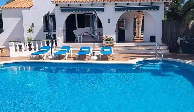 Villa in Son Parc with private pool - 5 min walk to beach in Es Mercadal