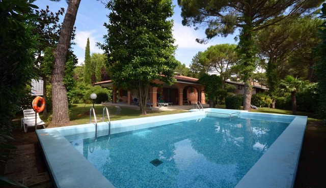 Villa with garden and pool in Lignano