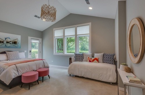Union Pier House | Luxury Estate with 3 Homes, Pool, Hot Tubs, Basketball/Tennis Court near Lake