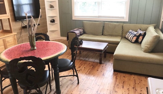 1 bed/1 bath, 1.5 blocks to beach/town, dog friendly, screened prch, fenced yard in Union Pier